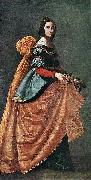 Francisco de Zurbaran Santa Isabel de Portugal USA oil painting reproduction
